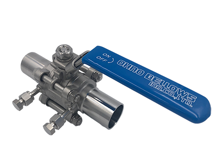 OHNO 3-chip ball valve